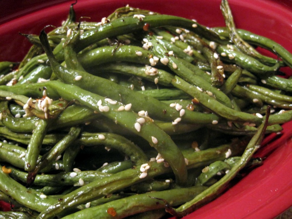 miso green beans