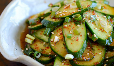 korean cucumber salad